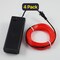 9ft Neon Flexible Glow Light — Battery Powered with Clip for Costumes & Walks